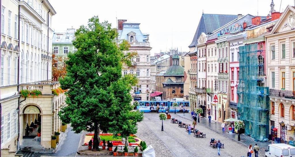 Apartment Na Rynok Square Львов Экстерьер фото